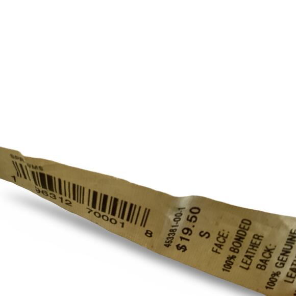 Old Navy Embossed Leather Belt - Picture 5 of 5